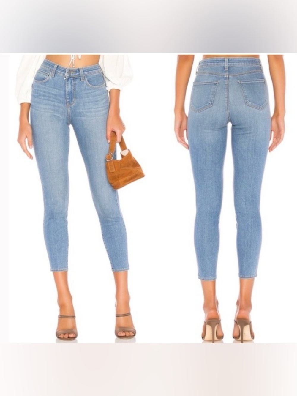 L’Agence Margot Skinny High Rise Jeans